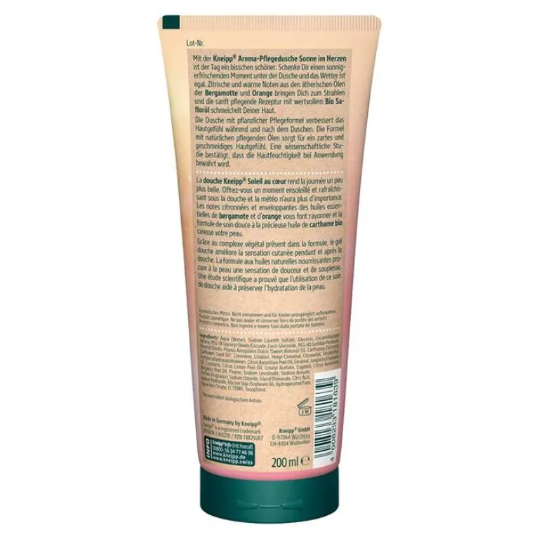 Online Kneipp Aroma-Pflegedusche Sonne im Herzen, 200 ml