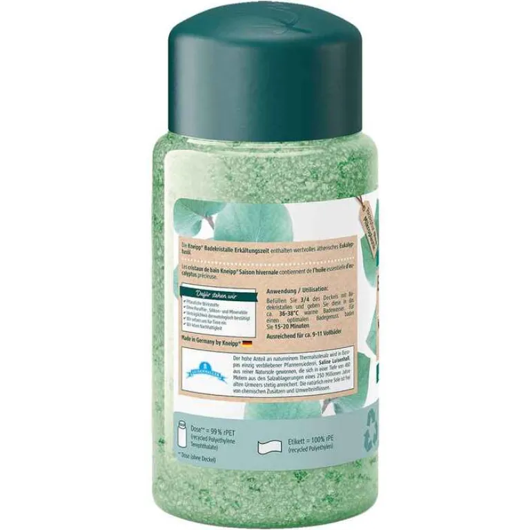 New Kneipp Badekristalle Erkältungszeit Eukalyptus, 600 g