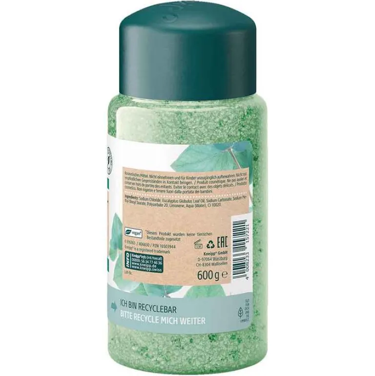 New Kneipp Badekristalle Erkältungszeit Eukalyptus, 600 g