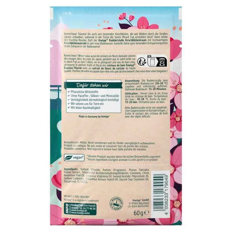 Kneipp Badekristalle Kirschblüten Traum, 60 g