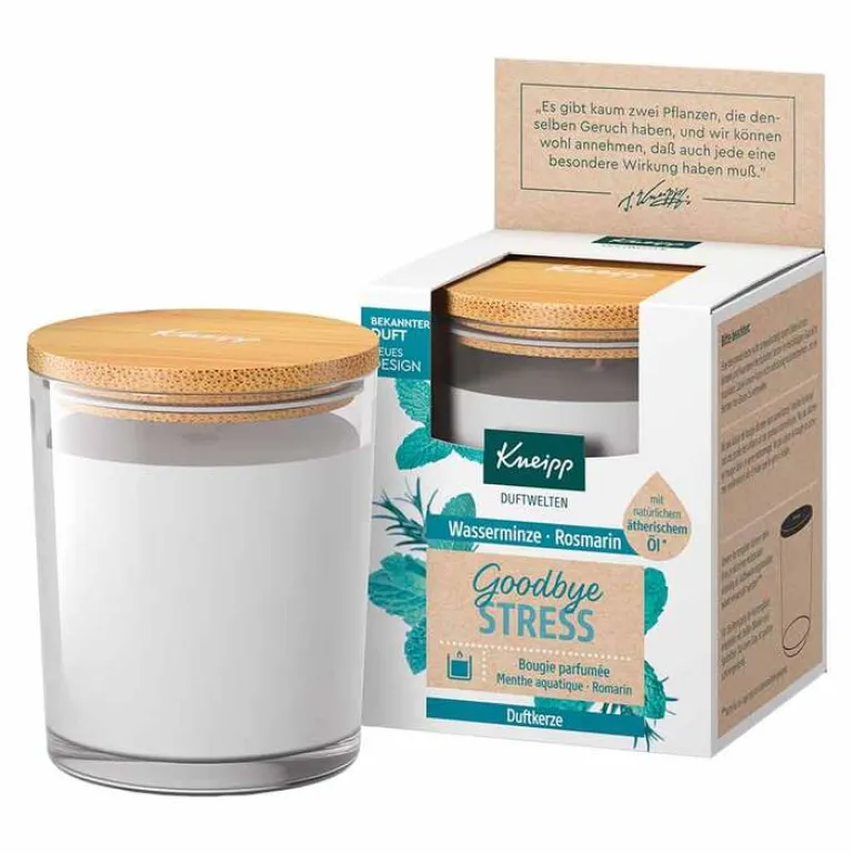 Best Kneipp Duftwelten Duftkerze Goodbye Stress, 145 g