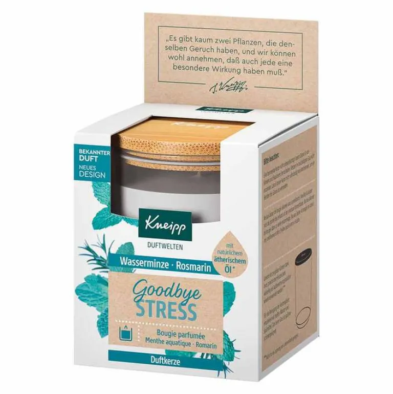 Best Kneipp Duftwelten Duftkerze Goodbye Stress, 145 g