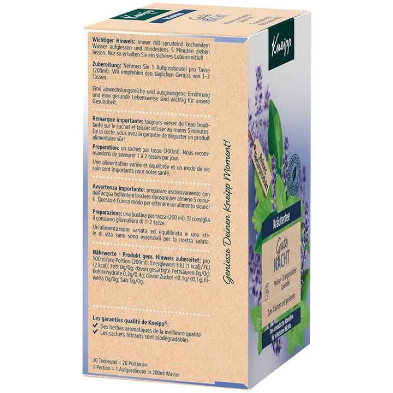 Sale Kräutertee Gute Nacht Tee Filterbeutel, 20 St Kräutertee