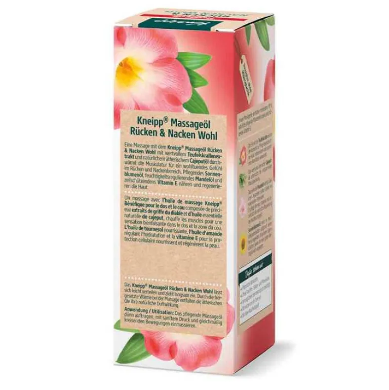 New Kneipp Massageöl Rücken & Nacken Wohl, 100 ml