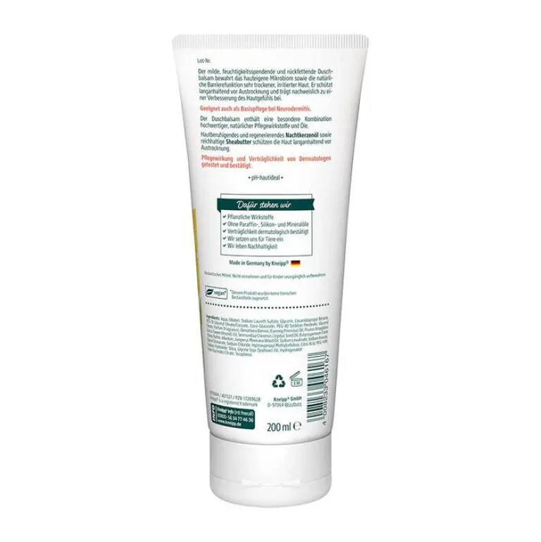 New Milder Duschbalsam Nachtkerze, 200 ml Duschen & Waschen