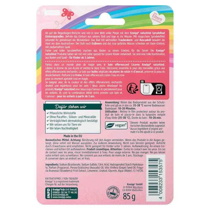 Kneipp naturkind Sprudelbad Einhornparadies, 1 St