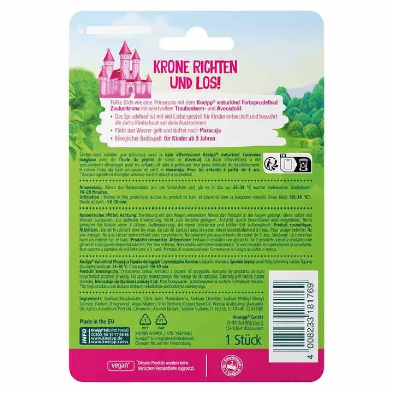 Online naturkind Zauberkrone Farbsprudelbad, 1 St Kinder Für Kinder