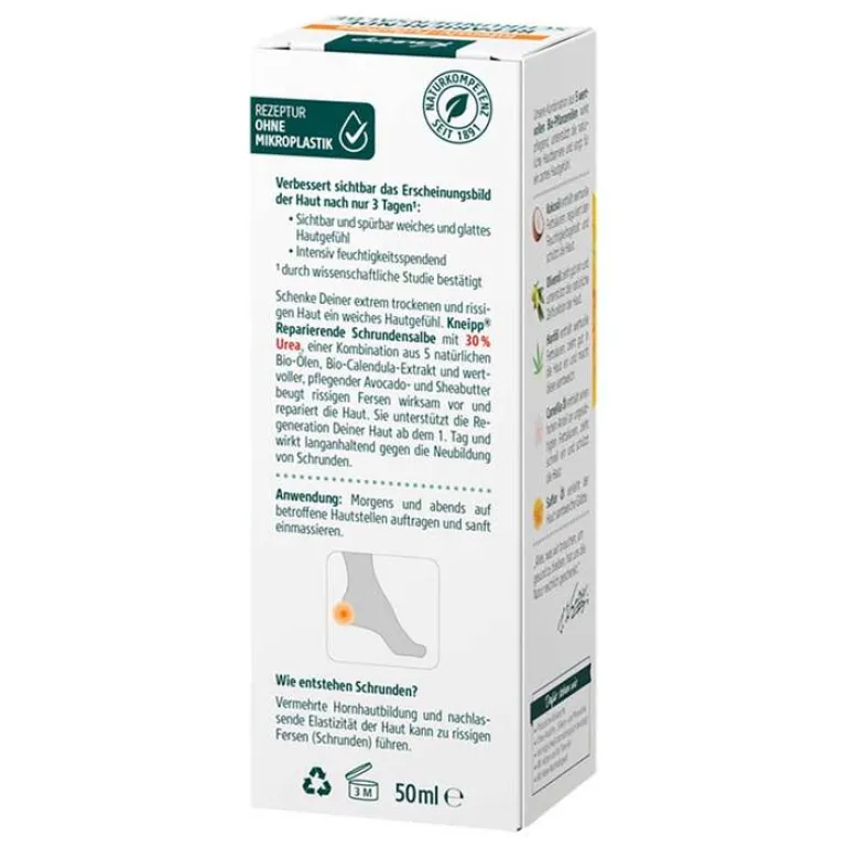 Outlet Kneipp Reparierende Schrundensalbe, 50 ml