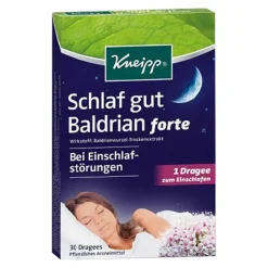 New Schlaf gut Baldrian forte überzogene Tabletten, 30 St Baldrian