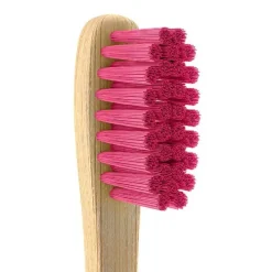 Öko Zahnbürste Kids Bambus Borsten pink Nordics, 1 St