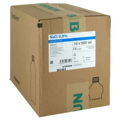 Outlet Kochsalzlösung 0,9% B.Braun Spüllösung Ecotainer, 10X500 ml Kochsalzlösung