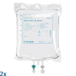 Outlet Kochsalzlösung 0,9% B.Braun Spüllösung Ecob.Click, 2X5000 ml Kochsalzlösung