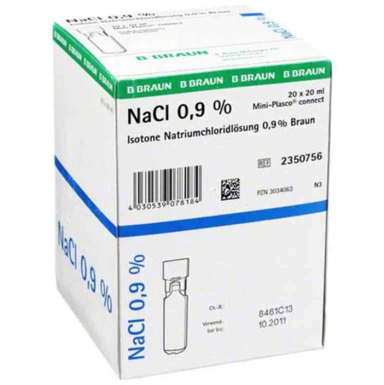 Discount Kochsalzlösung 0,9% Miniplasco connect, 20X20 ml Kochsalzlösung