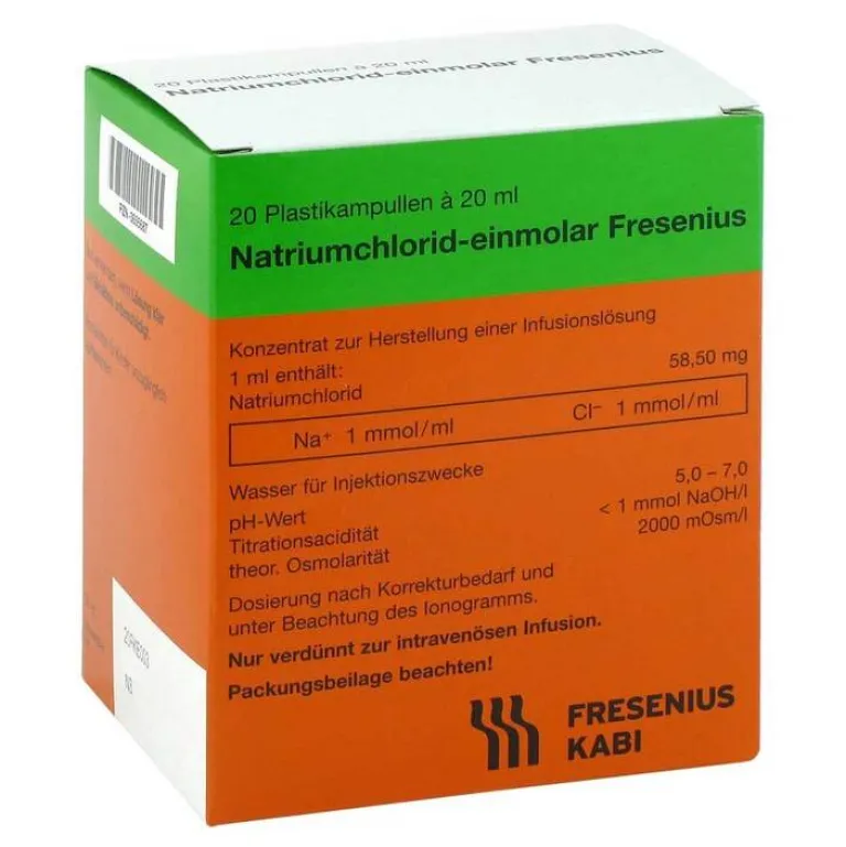 Sale Kochsalzlösung Fres.5,85% Plastik Infusionslösung -Konzentrat, 20X20 ml Kochsalzlösung