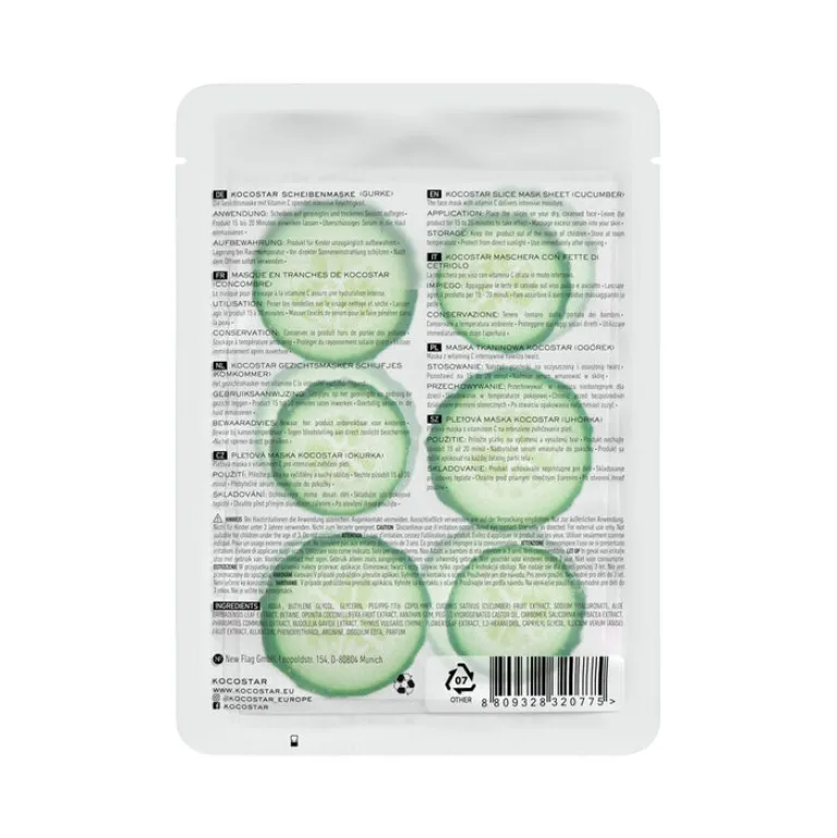 Kocostar Gesichtsmaske Gurke, 1 St