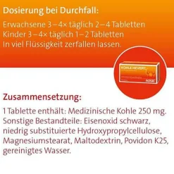 Discount Hevert Kohle Tabletten, 30 St