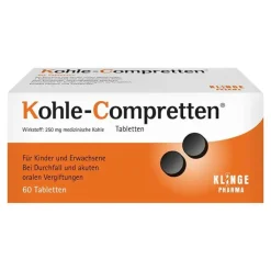 Kohle-Compretten Tabletten, 60 St