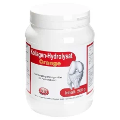Hot Kollagen Hydrolysat Orange Pulver, 500 g