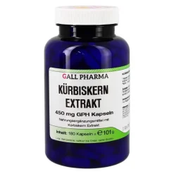 Discount Hecht Pharma Kürbiskern Extrakt 450 mg GPH Kapseln, 180 St