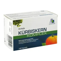 New Avitale Kürbiskern Komplex Kapseln, 140 St