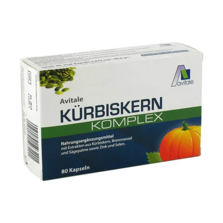 Kürbiskern Komplex Kapseln, 80 St