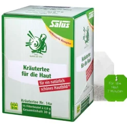 Clearance Kräutertee für die Haut Nr.14a Bio Salus Fbeutel , 15 St Bio Tee