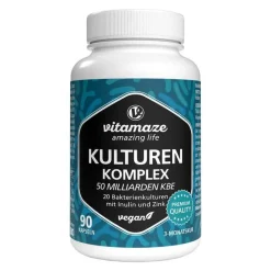 Online Vitamaze Kulturen Komplex 20 Darmbakterien 50 Mrd. KbE vegane Kapseln , 90 St