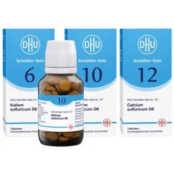 Kur mit dem Mineralsalz der inneren Reinigung Nr. 6+10+12 , 600 St