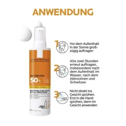 Outlet Anthelios Invisible Spray LSF 50 + ohne Parfüm, 200 ml Lsf 50+