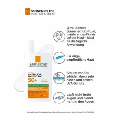 Anthelios Oil Control Fluid Uvmune 400, 50 ml Lsf 50+|Gesicht