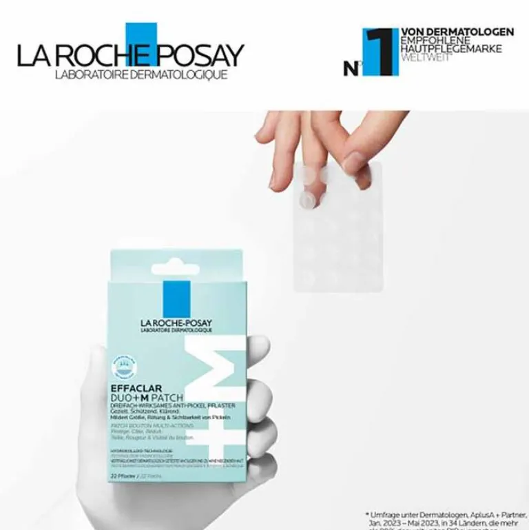 New La Roche Posay Effaclar Duo + M Patches, 22 St
