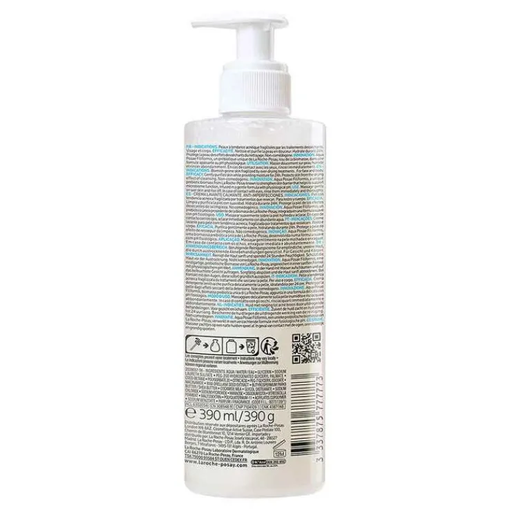 La Roche Posay Effaclar H Iso-Biome Reinigungscreme, 390 ml