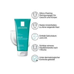 New Effaclar Mikro-Peeling Reinigungsgel, 200 ml Peelings|Reinigung