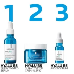 La Roche Posay Hyalu B5 Suractivated Cream LSF 30, 50 ml Trockene Haut|Tagespflege