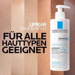 Best Lipikar Baume AP + M Creme, 400 ml Trockene & Sensible Haut|Neurodermitis Basispflege