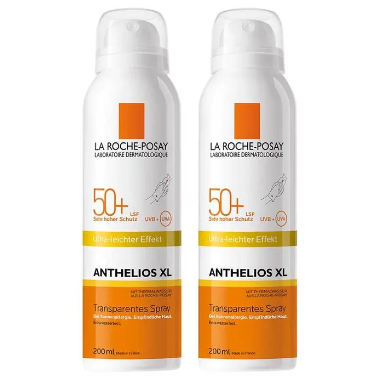 La Roche-Posay Anthelios XL LSF 50 + transparent Spray, 2x200 ml