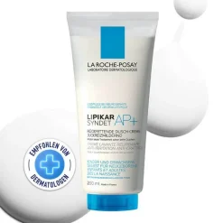 Best La Roche-Posay Lipikar Syndet AP+ Reinigungs-Cremegel, 200 ml Trockene & Sensible Haut|Handseife