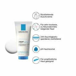 Best La Roche-Posay Lipikar Syndet AP+ Reinigungs-Cremegel, 200 ml Trockene & Sensible Haut|Handseife