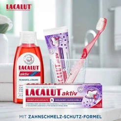 New Lacalut aktiv Zahnfleischschutz & ges.Zahnschmelz, 75 ml