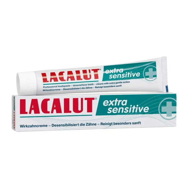 Clearance Lacalut extra sensitive Wirkzahncreme, 75 ml