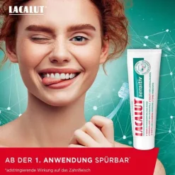 Lacalut sensitiv Zahncreme, 75 ml