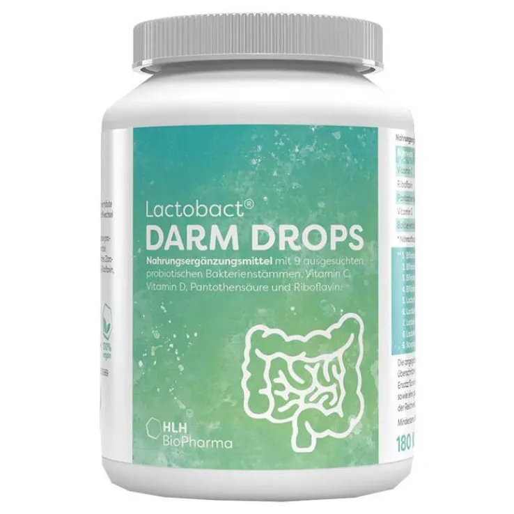 Lactobact Darm Drops Kautabletten, 180 St