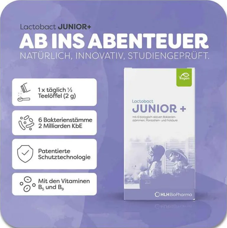 Clearance Junior + 90-Tage-Packung Beutel, 90X2 g Kinder Immunsystem