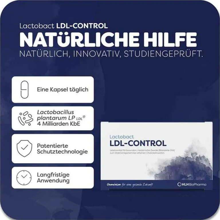 Best LDL Cholesterin Control magensaftresistente Kapseln, 90 St Cholesterin