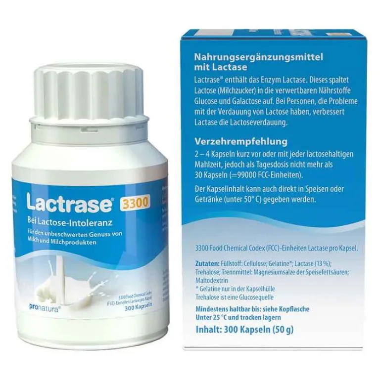 Online 3.300 FCC Kapseln, 300 St Laktase