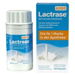New 6.000 FCC Kapseln, 100 St Laktase