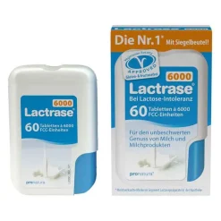 New 6.000 FCC Tabletten im Klickspender, 60 St Laktase