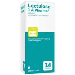 Lactulose 1A Pharma Sirup, 500 ml