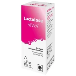 Online AIWA Lactulose 670 mg/ml Lösung zum Einnehmen, 1000 ml