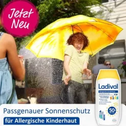 New Ladival allergische Kinderhaut Gel LSF 50 + , 200 ml